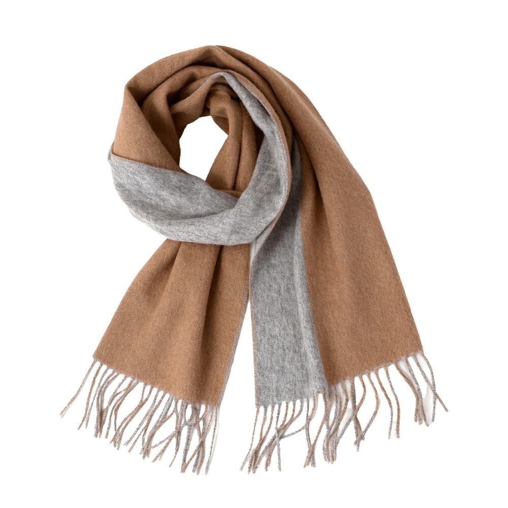 1519 Wool Scarf Double-Sided Winter Scarves Solid Cold Whether Wrap